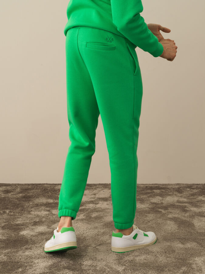 Cotton Regular Fit Basic Sweat Pants - Xint