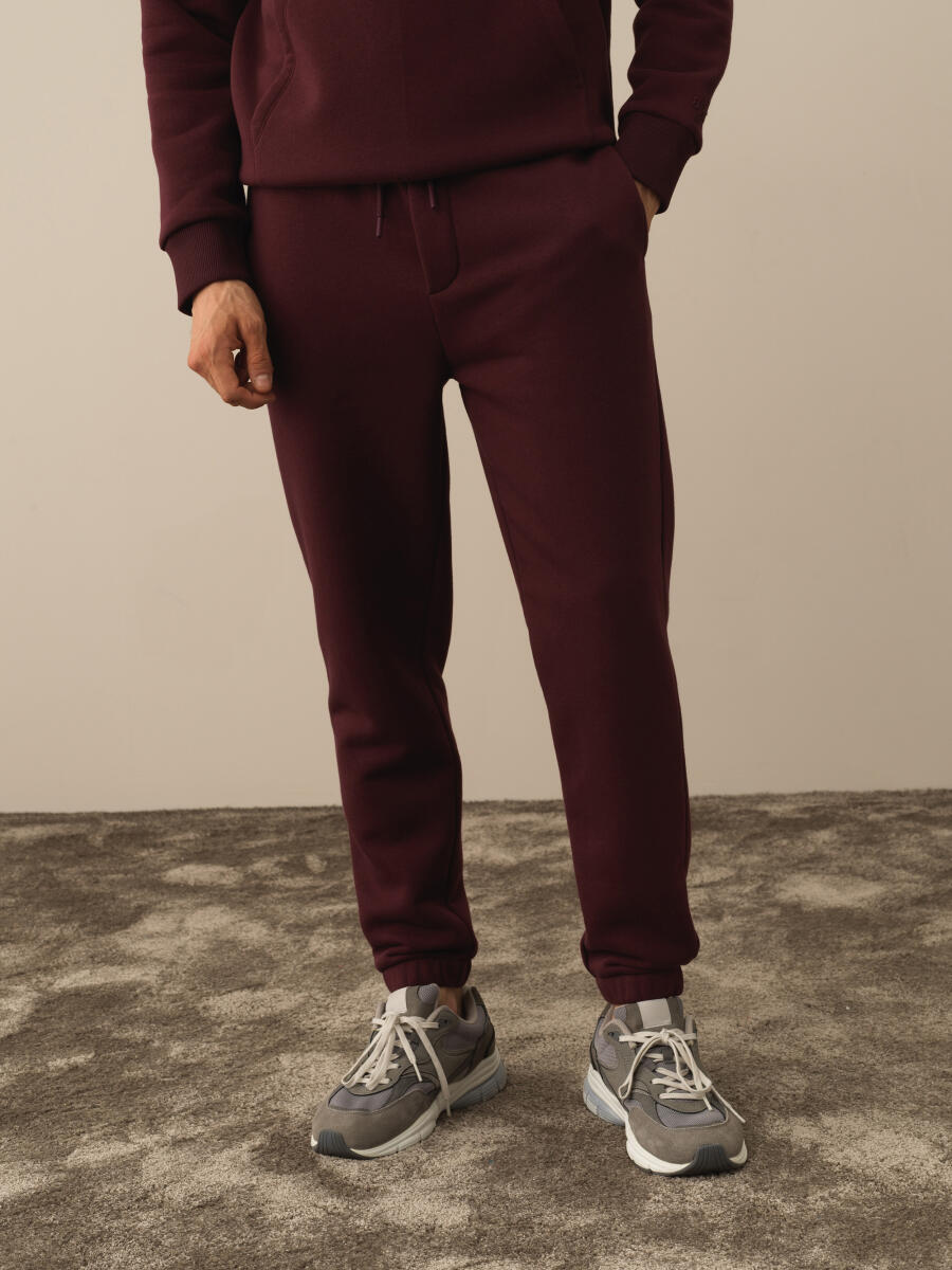 Cotton Regular Fit Basic Sweat Pants