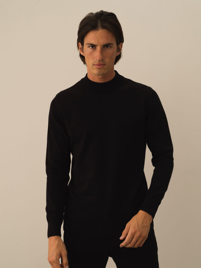 Cotton Regular Fit Basic Sweater - Xint