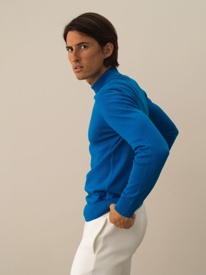 Cotton Regular Fit Basic Sweater - Xint