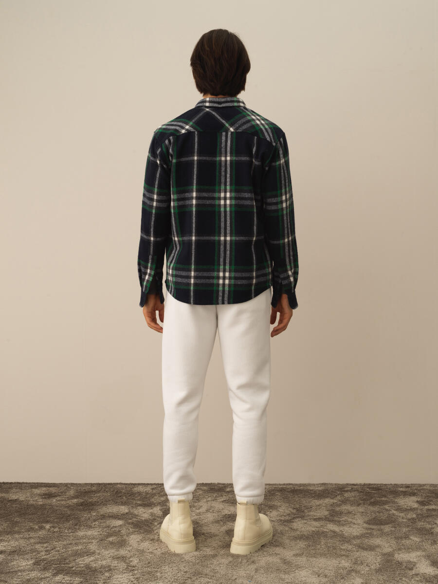 Cotton Regular Fit Checked - 6