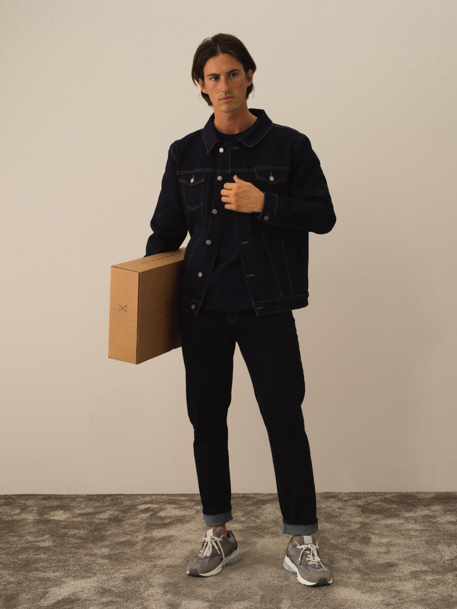 Cotton Regular Fit Denim Jacket - 2