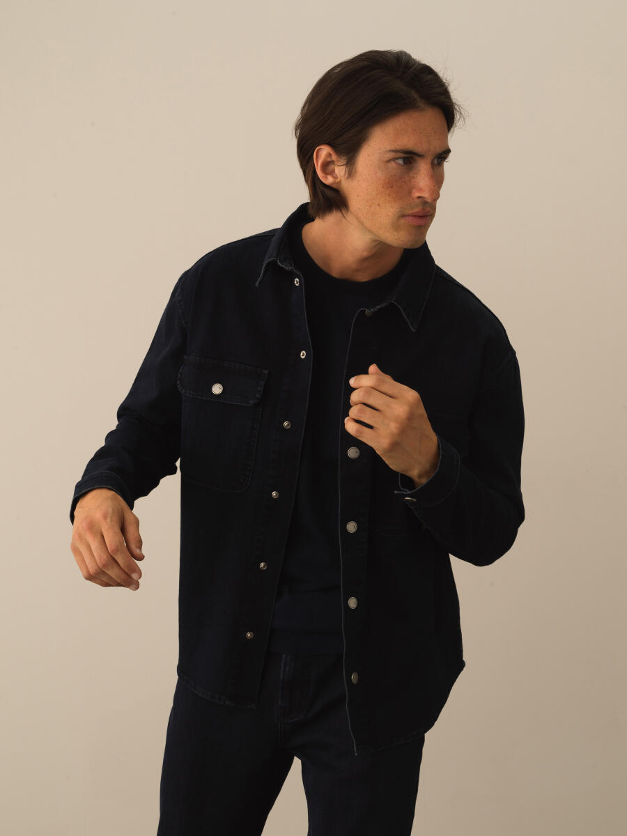 Cotton Regular Fit Denim Shirt - 1