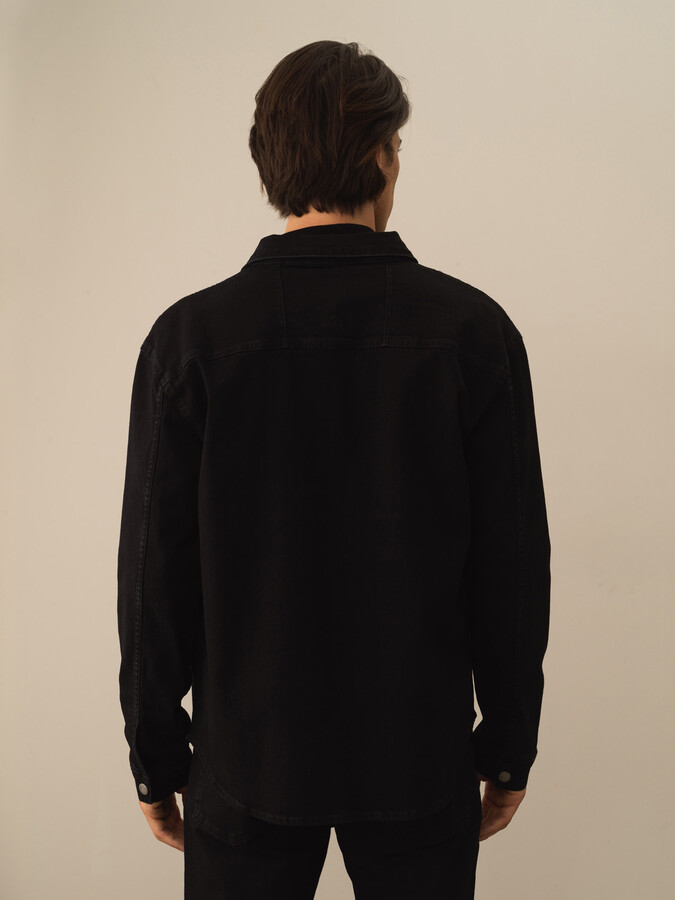 Cotton Regular Fit Denim Shirt - Xint