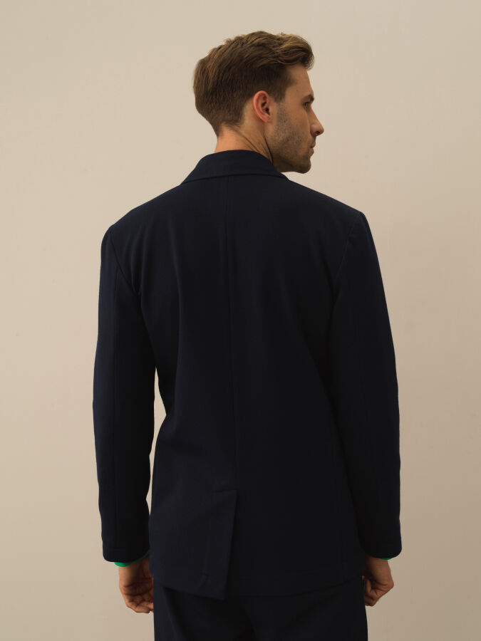 Cotton Regular Fit Jacket - Xint