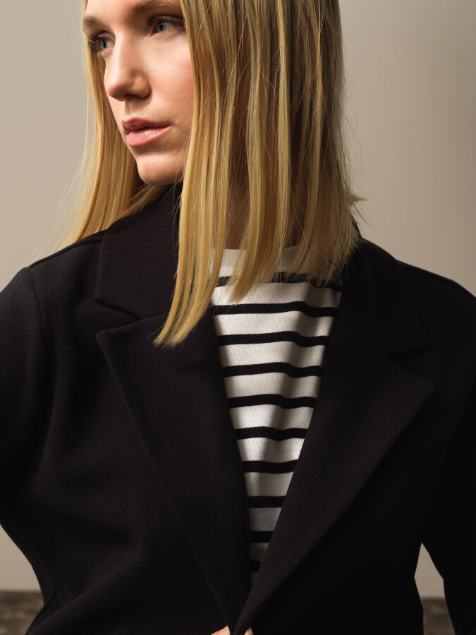 Cotton Regular Fit Jacket - Xint