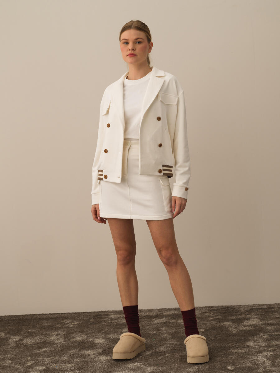 Cotton Regular Fit Jacket - 2