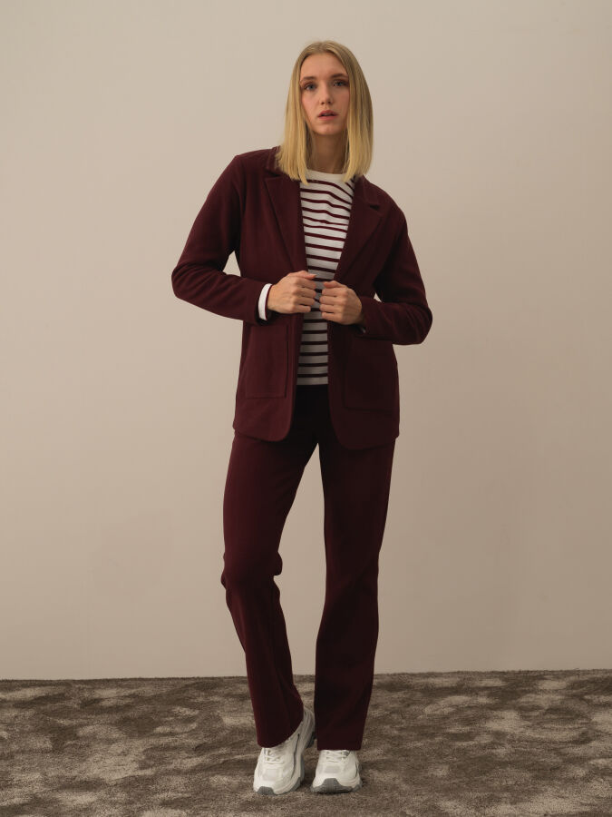 Cotton Regular Fit Jacket - Xint