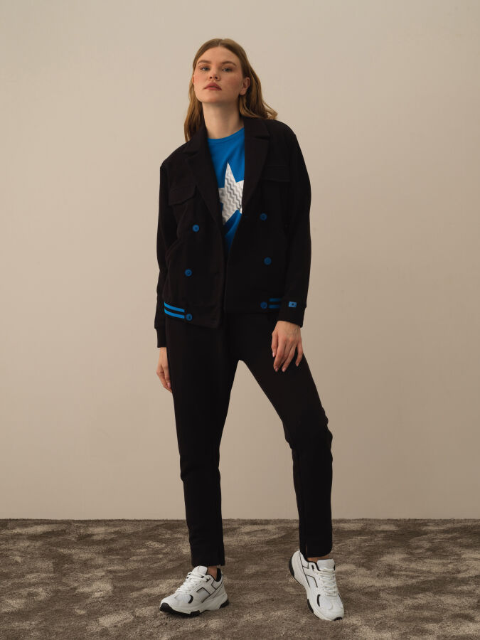 Cotton Regular Fit Jacket - Xint