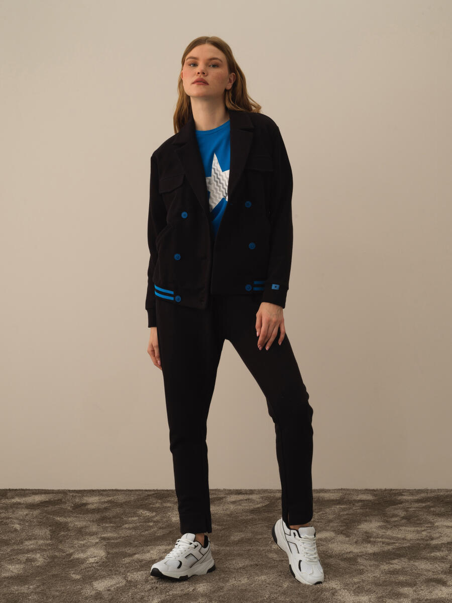 Cotton Regular Fit Jacket - 2