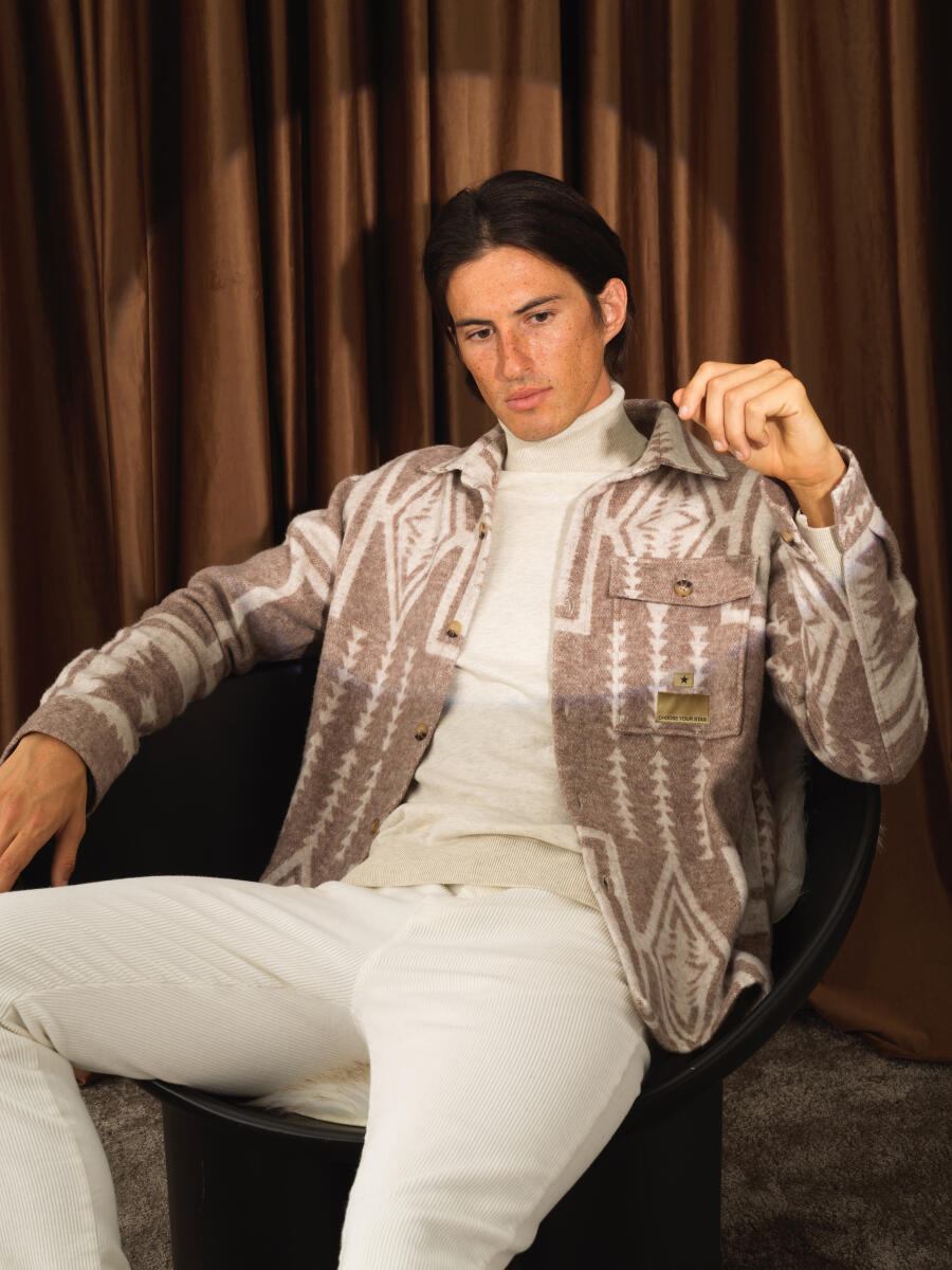 Cotton Regular Fit Patterned Shirt - 2