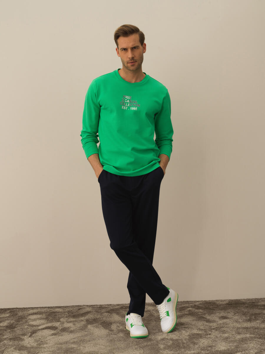 Cotton Regular Fit Printed T-Shirt - 2