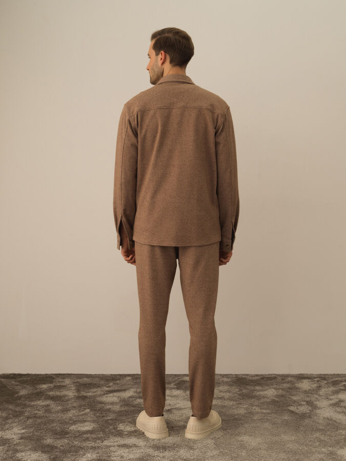 Cotton Regular Fit Shirt Jacket - Xint