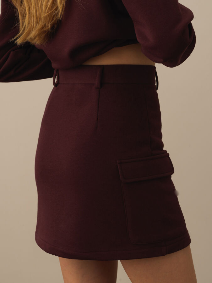 Cotton Regular Fit Skirt - Xint