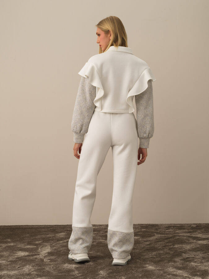 Cotton Regular Fit Sweat Jacket - Xint