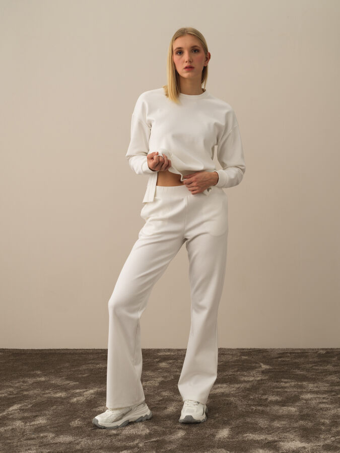 Cotton Regular Fit Sweat Pants - Xint