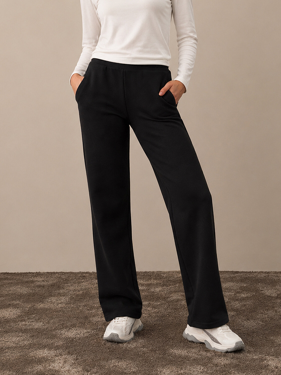 Cotton Regular Fit Sweat Pants - 1