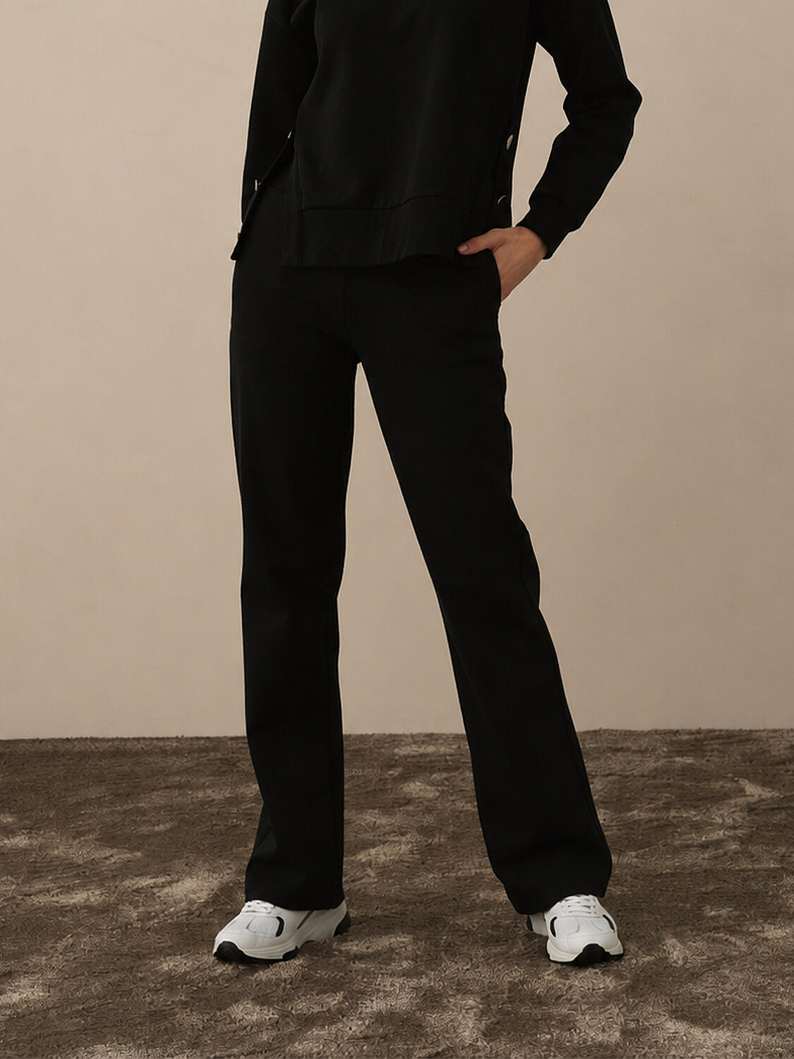 Cotton Regular Fit Sweat Pants - 1