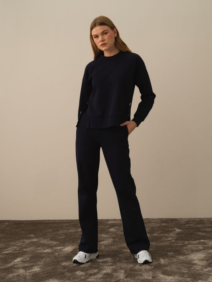 Cotton Regular Fit Sweat Pants - Xint