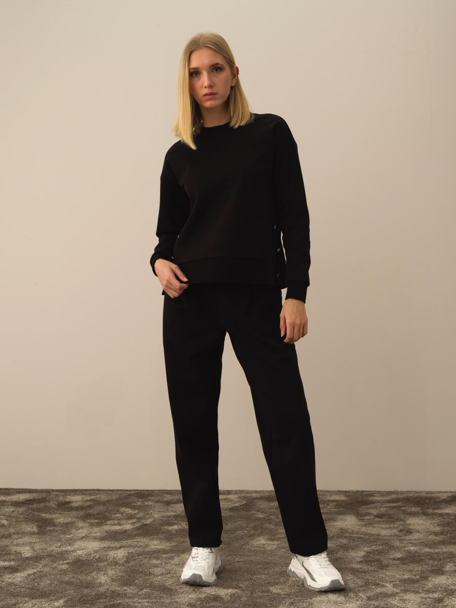 Cotton Regular Fit Sweat Pants - 2