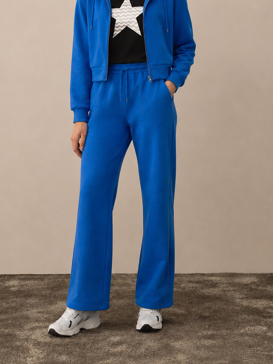 Cotton Regular Fit Sweat Pants - 1