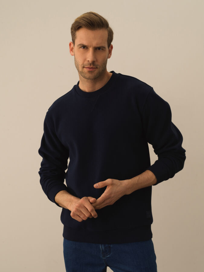 Cotton Regular Fit Sweatshirt - Xint