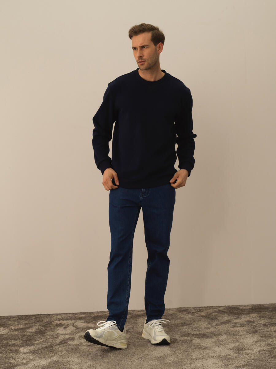 Cotton Regular Fit Sweatshirt - 2