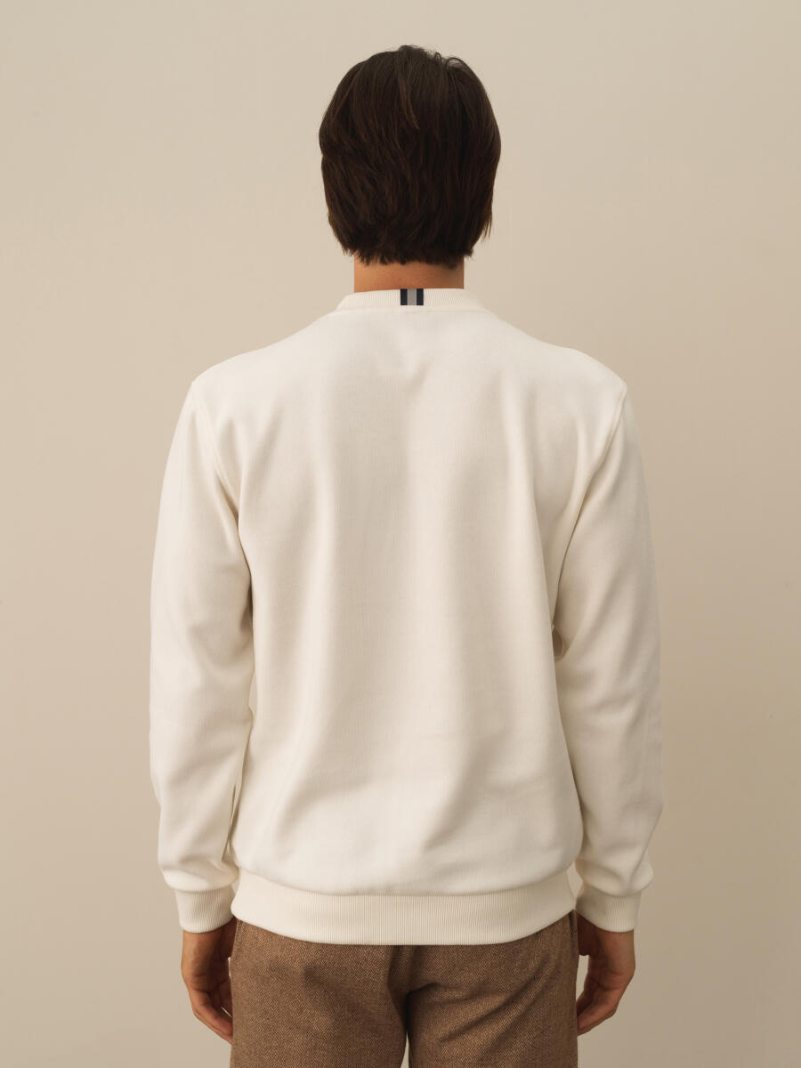 Cotton Regular Fit Sweatshirt - 4