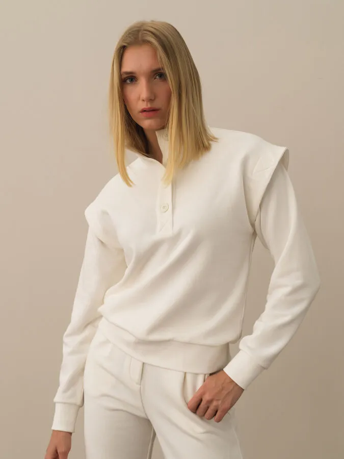 Cotton Regular Fit Sweatshirt - Xint