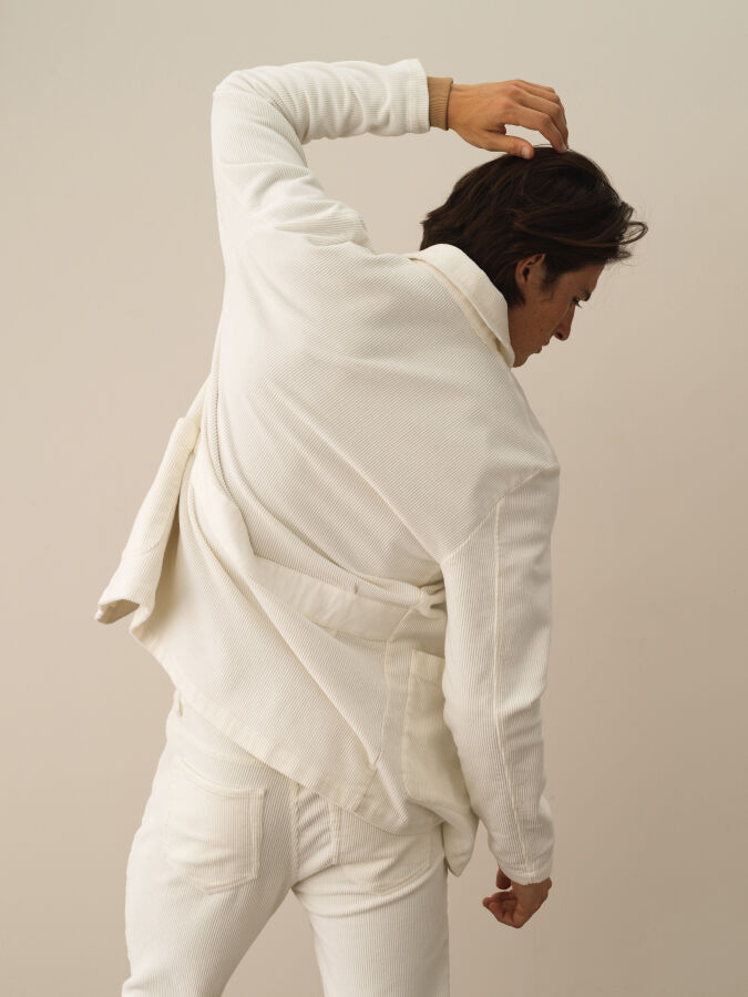 Cotton Regular Fit Velvet Jacket - Xint