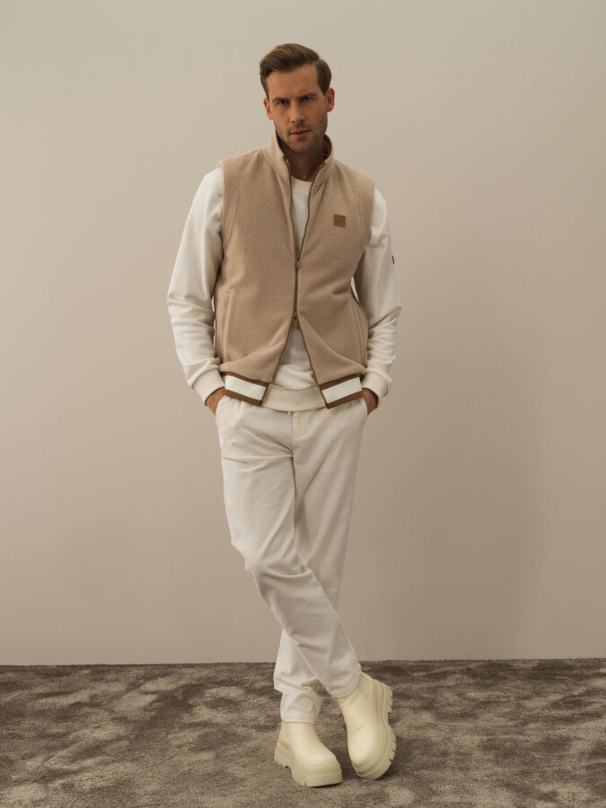 Cotton Regular Fit Vest - Xint