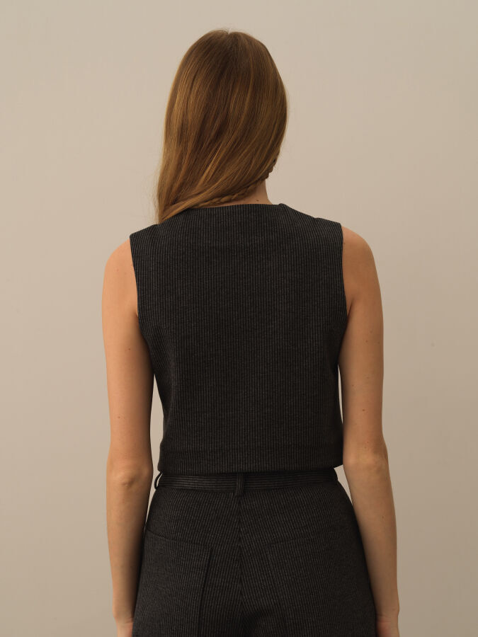 Cotton Regular Fit Vest - Xint