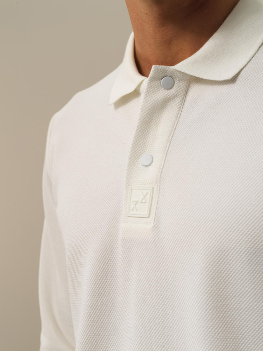 Cotton Slim Fit Basic Polo T-Shirt - 3