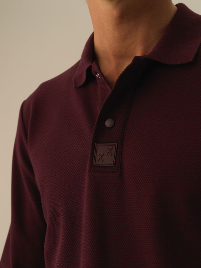 Cotton Slim Fit Basic Polo T-Shirt - 3
