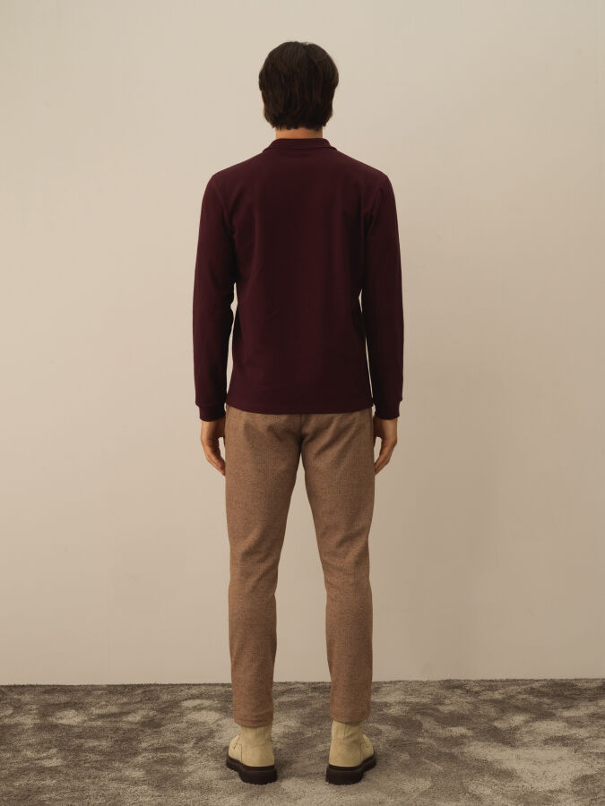 Cotton Slim Fit Basic Polo T-Shirt - 5