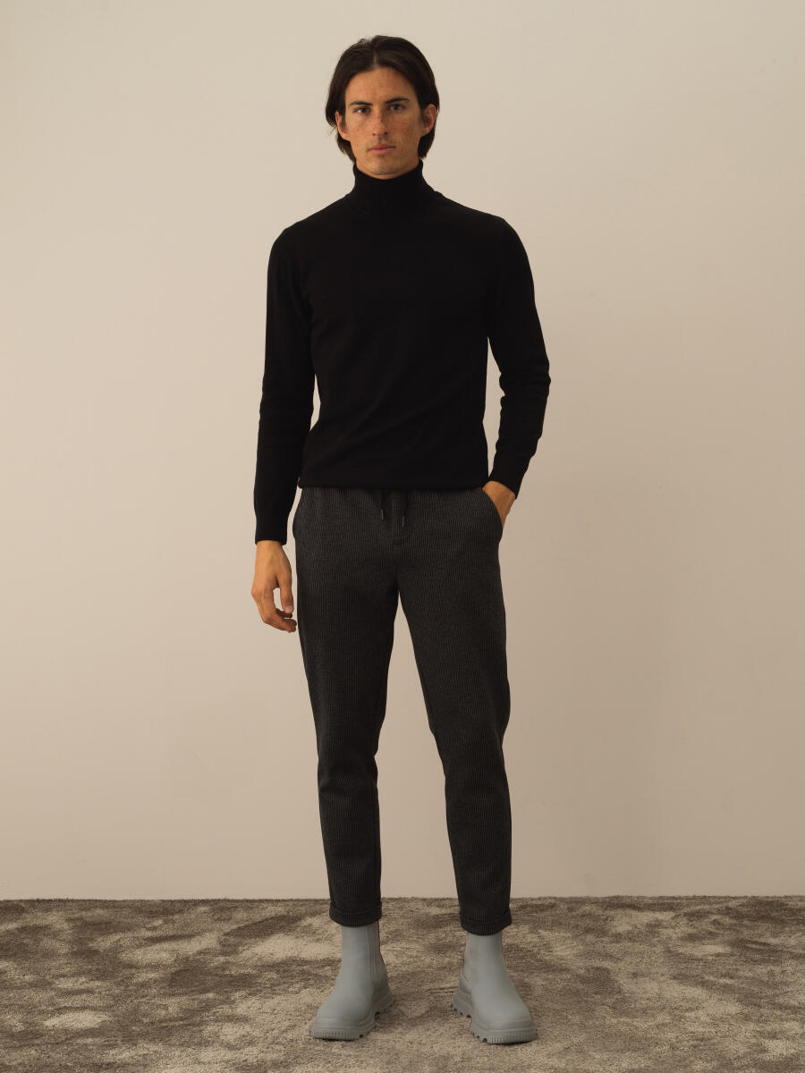 Cotton Slim Fit Jogger Pants - 2