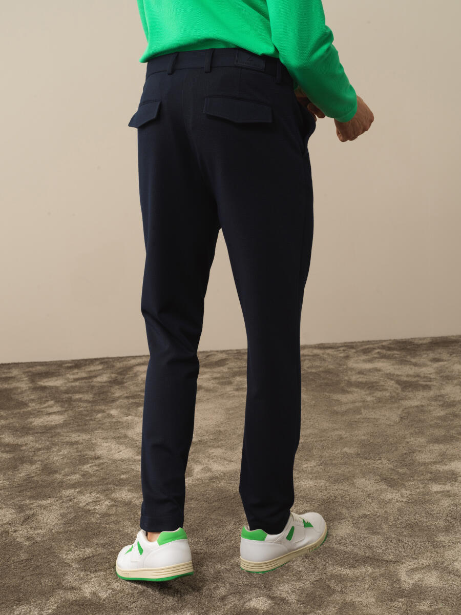 Cotton Slim Fit Jogger Pants - 3