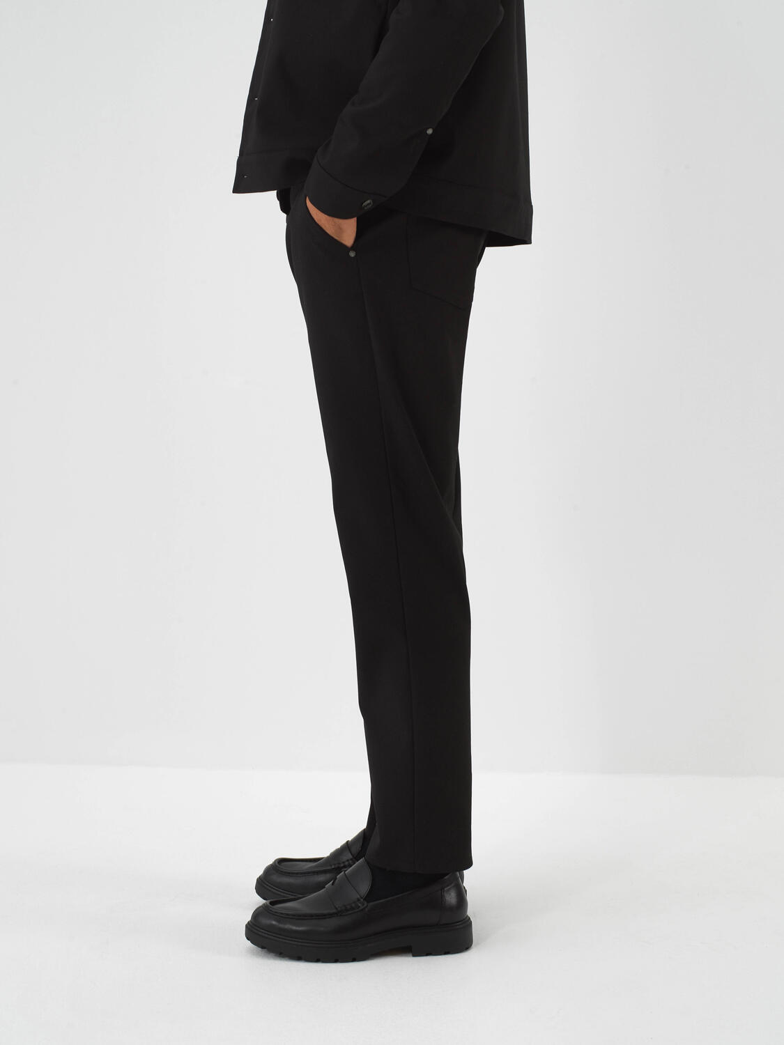 Cotton Regular Fit Pants - 3