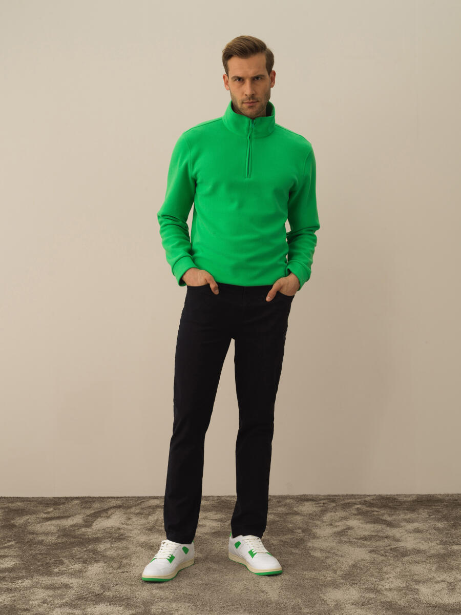 Cotton Slim Fit Pants - 2