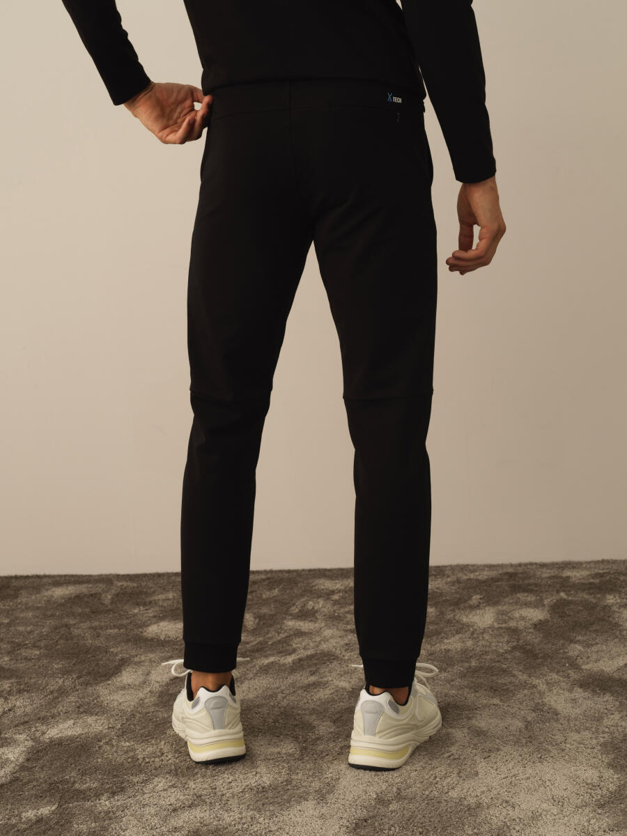 Cotton Slim Fit Sweat Pants - 3