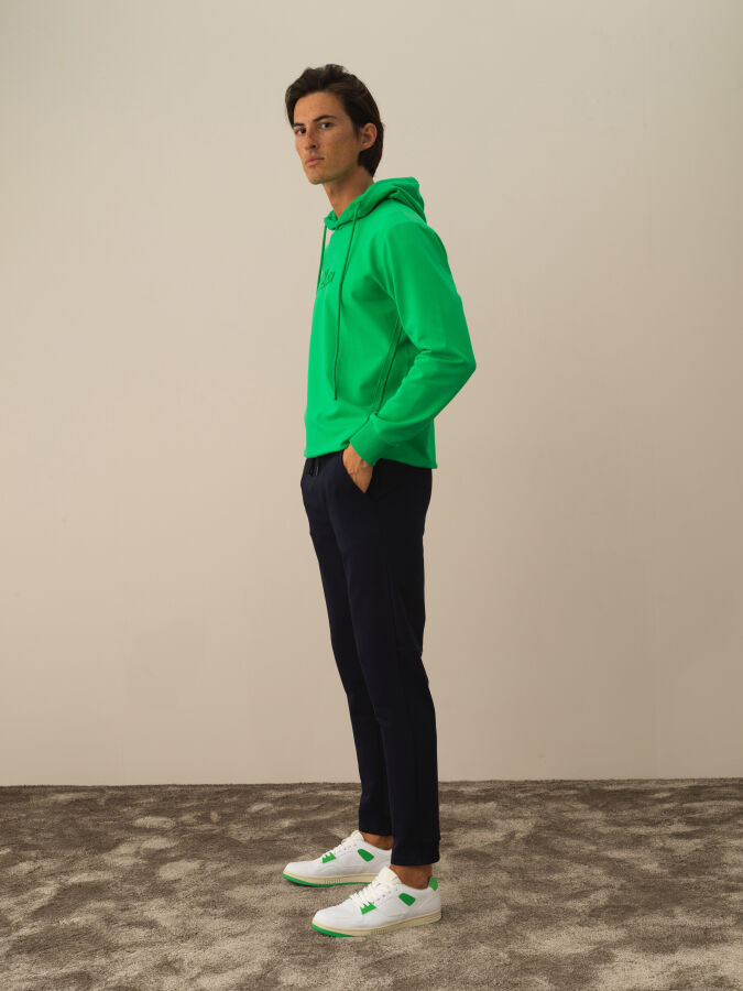 Cotton Slim Fit Sweat Pants - Xint