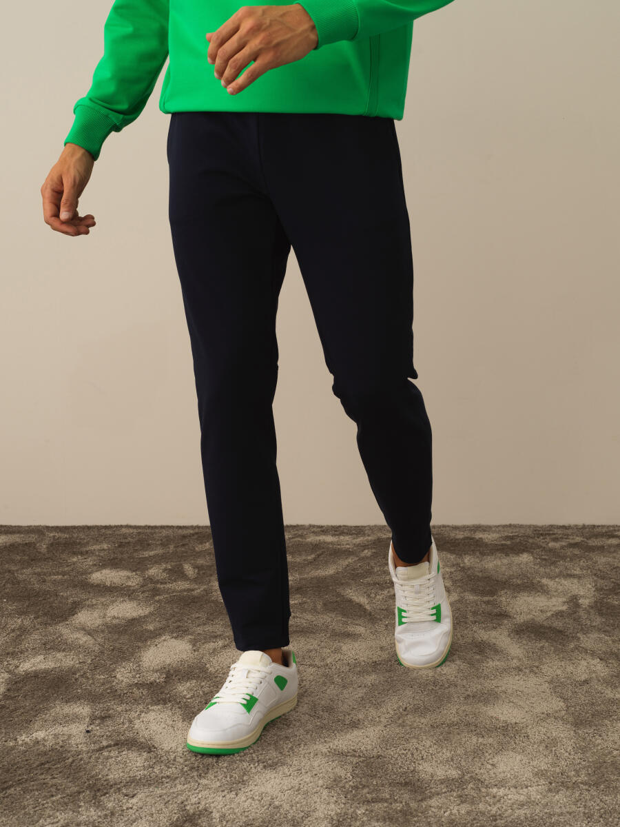 Cotton Slim Fit Sweat Pants