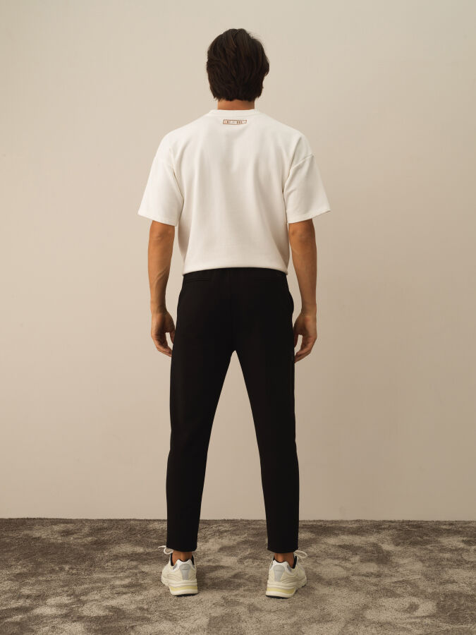 Cotton Slim Fit Sweat Pants - Xint