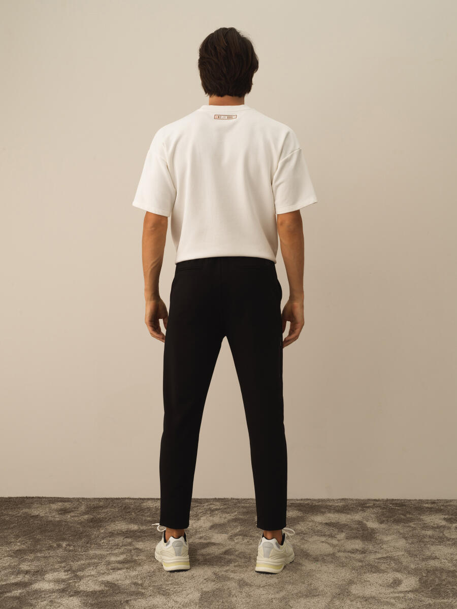 Cotton Slim Fit Sweat Pants - 5