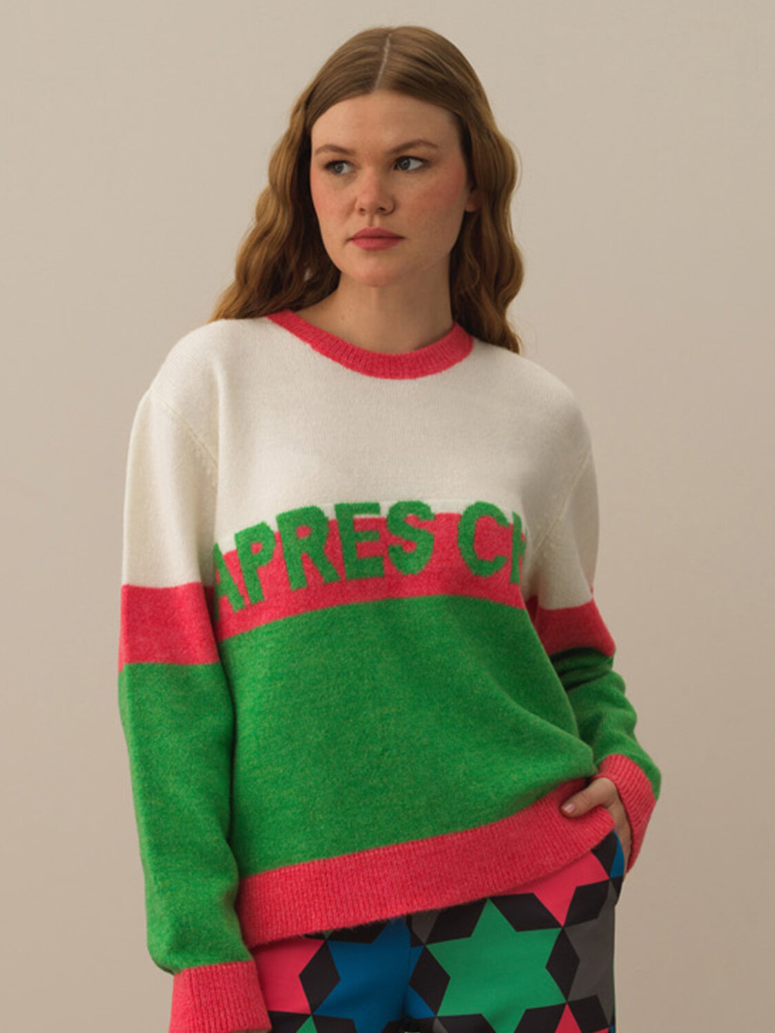 Crew Neck Regular Fit Sweater - Xint