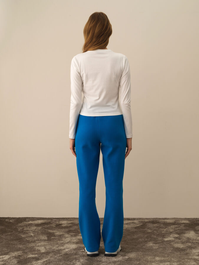 Crew Neck Slim Fit Modal Basic T-Shirt - Xint