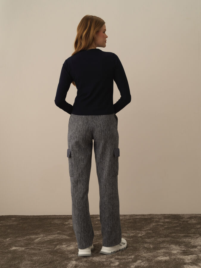 Crew Neck Slim Fit Modal Basic T-Shirt - Xint