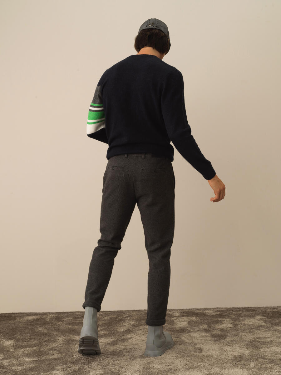 Drawstring Slim Fit Jogger Pants - 3