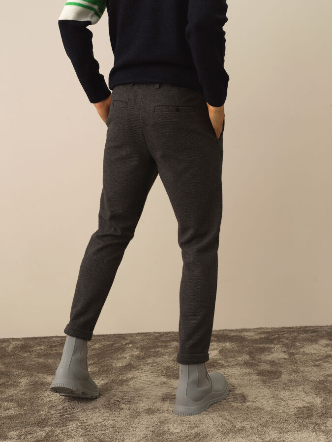 Drawstring Slim Fit Jogger Pants - Xint