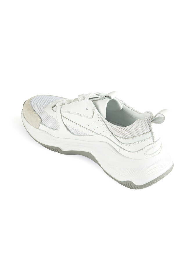 Beyaz Deri Ayakkabı - Xint